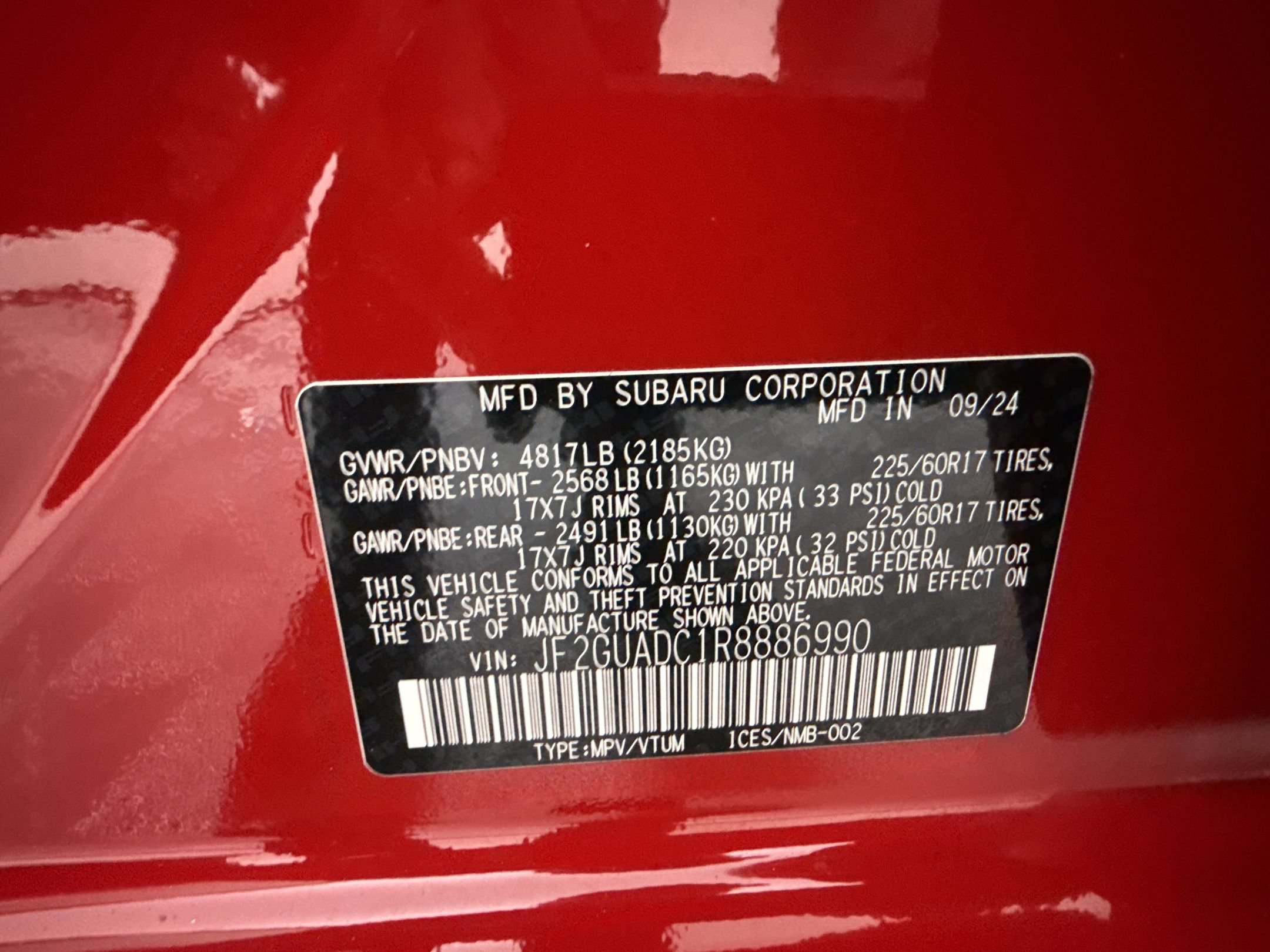 2024 Subaru Crosstrek Premium - Photo 22