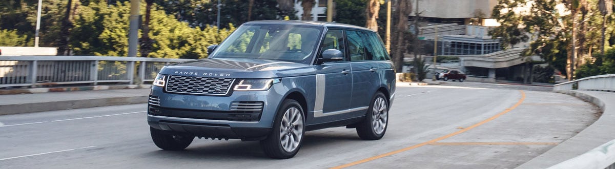 Blue 2020 Range Rover