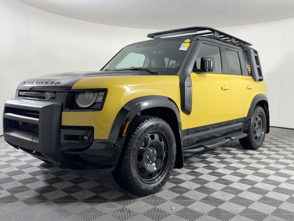 New 2026 Land Rover Defender 110 Trophy Edition Deep Sandglow 110 P400 Trophy Edition Deep Sandglow