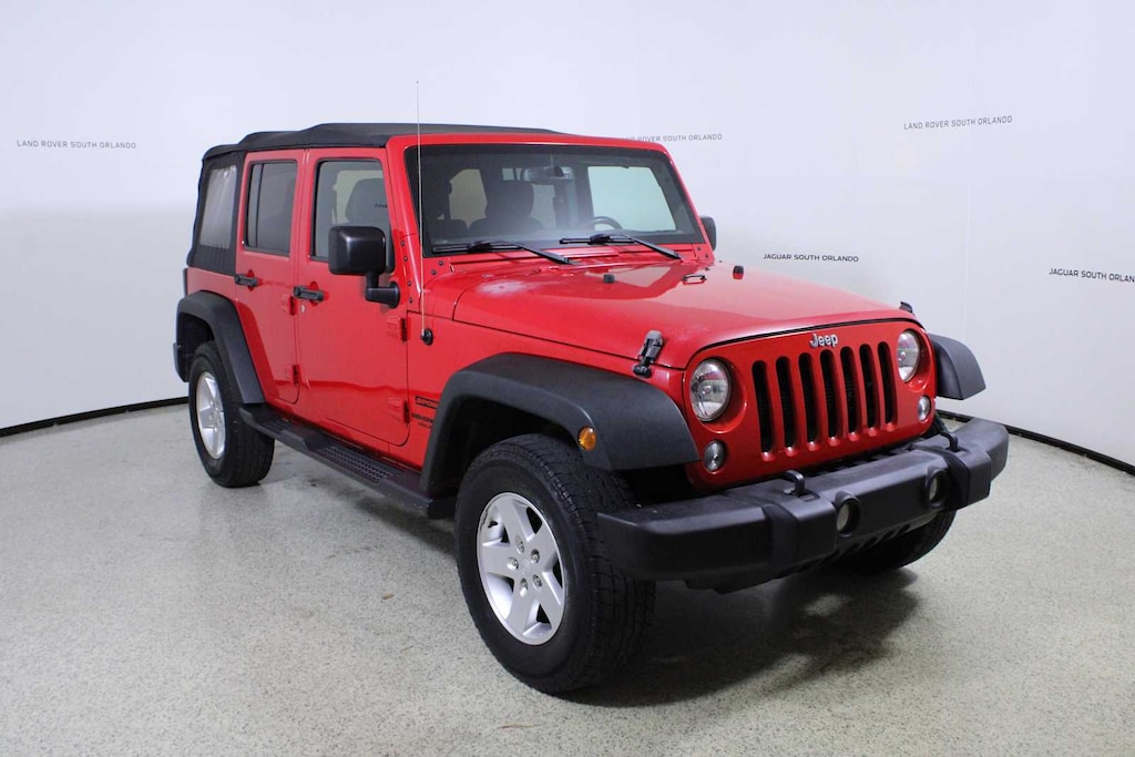 Used 2017 Jeep Wrangler Unlimited Sport SUV