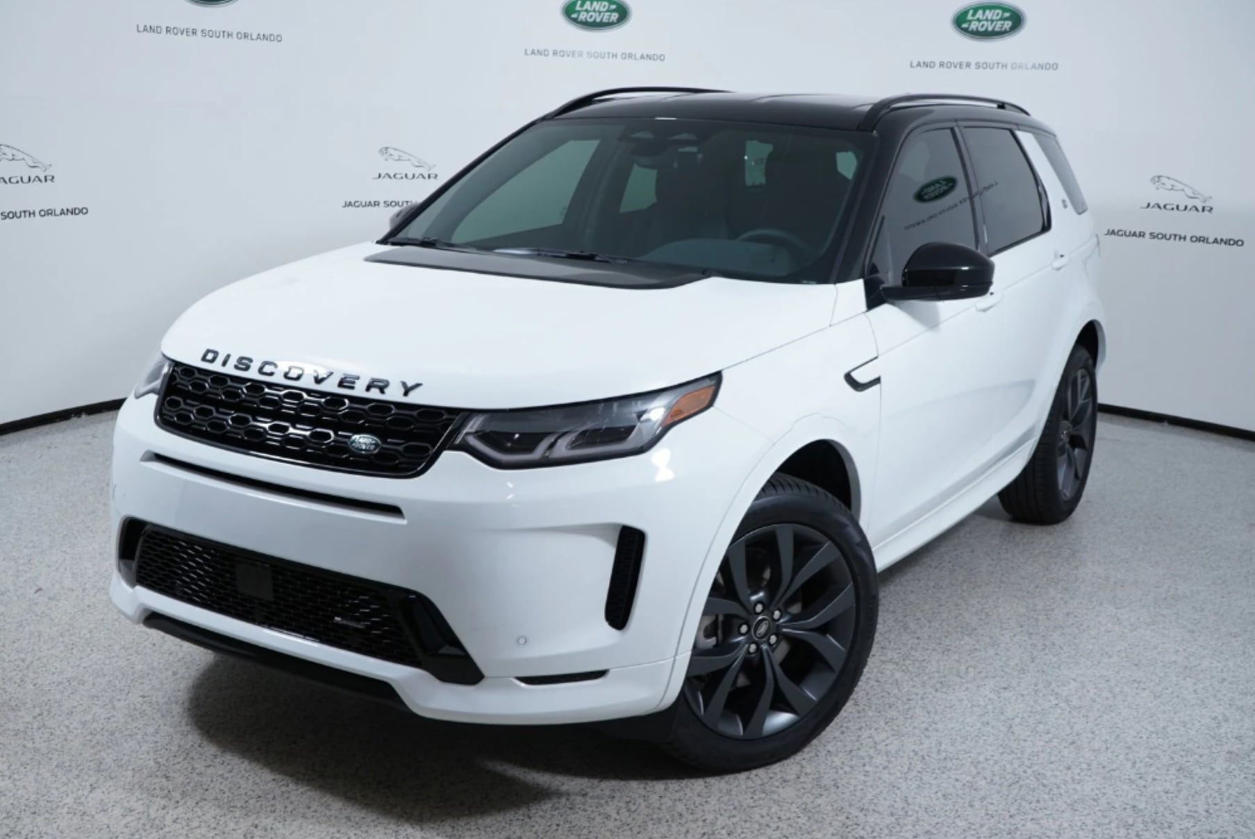 Land Rover Discovery Sport SUV - dealer logo