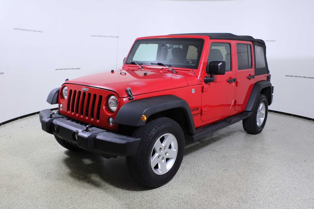 Used 2017 Jeep Wrangler Unlimited Sport SUV