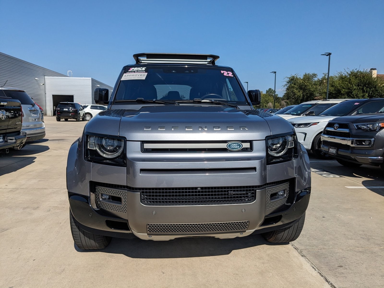 Certified 2022 Land Rover Defender X-Dynamic SE with VIN SALE27RU0N2063585 for sale in Spokane, WA