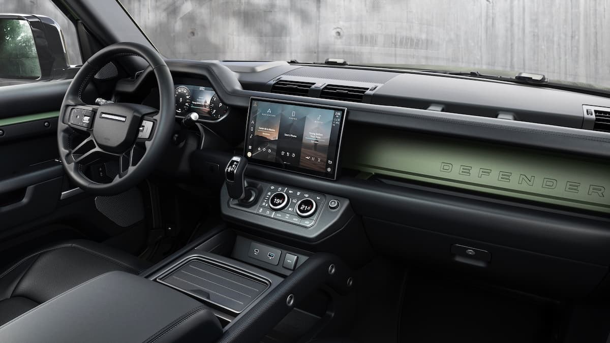 2024 Defender interior
