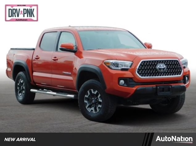 2017 Toyota Tacoma TRD Off-Road in orange