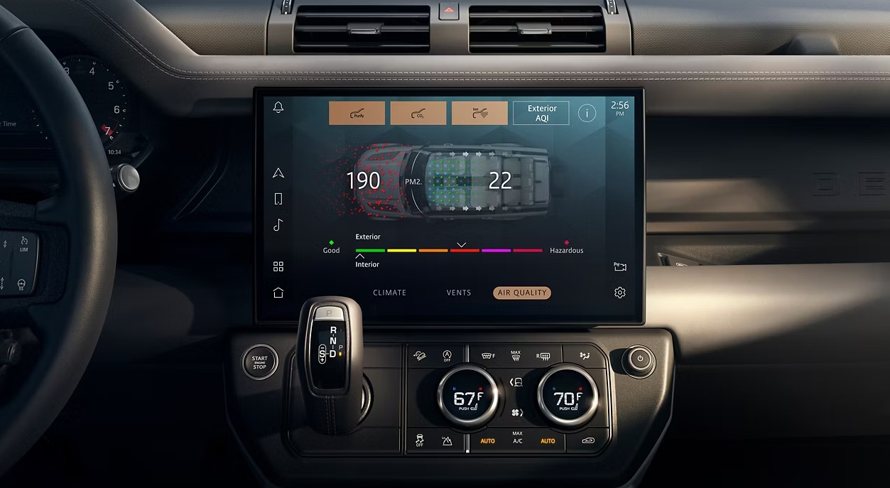 2027 Defender 130 interior