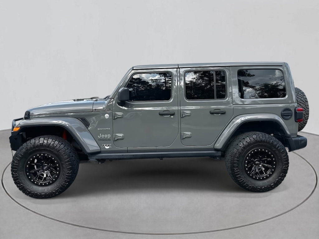 Used 2019 Jeep Wrangler Unlimited Sahara 4x4 SUV