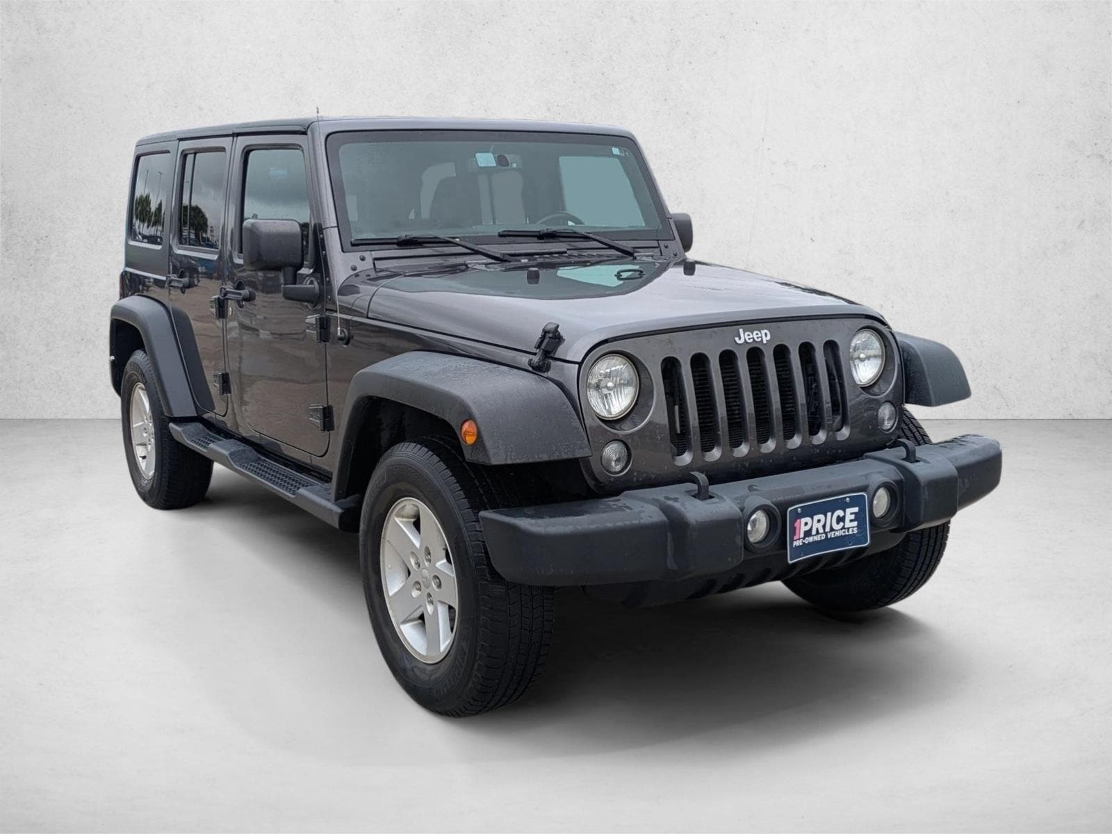 Used 2018 Jeep Wrangler JK Unlimited Sport S with VIN 1C4HJWDG8JL856897 for sale in Katy, TX