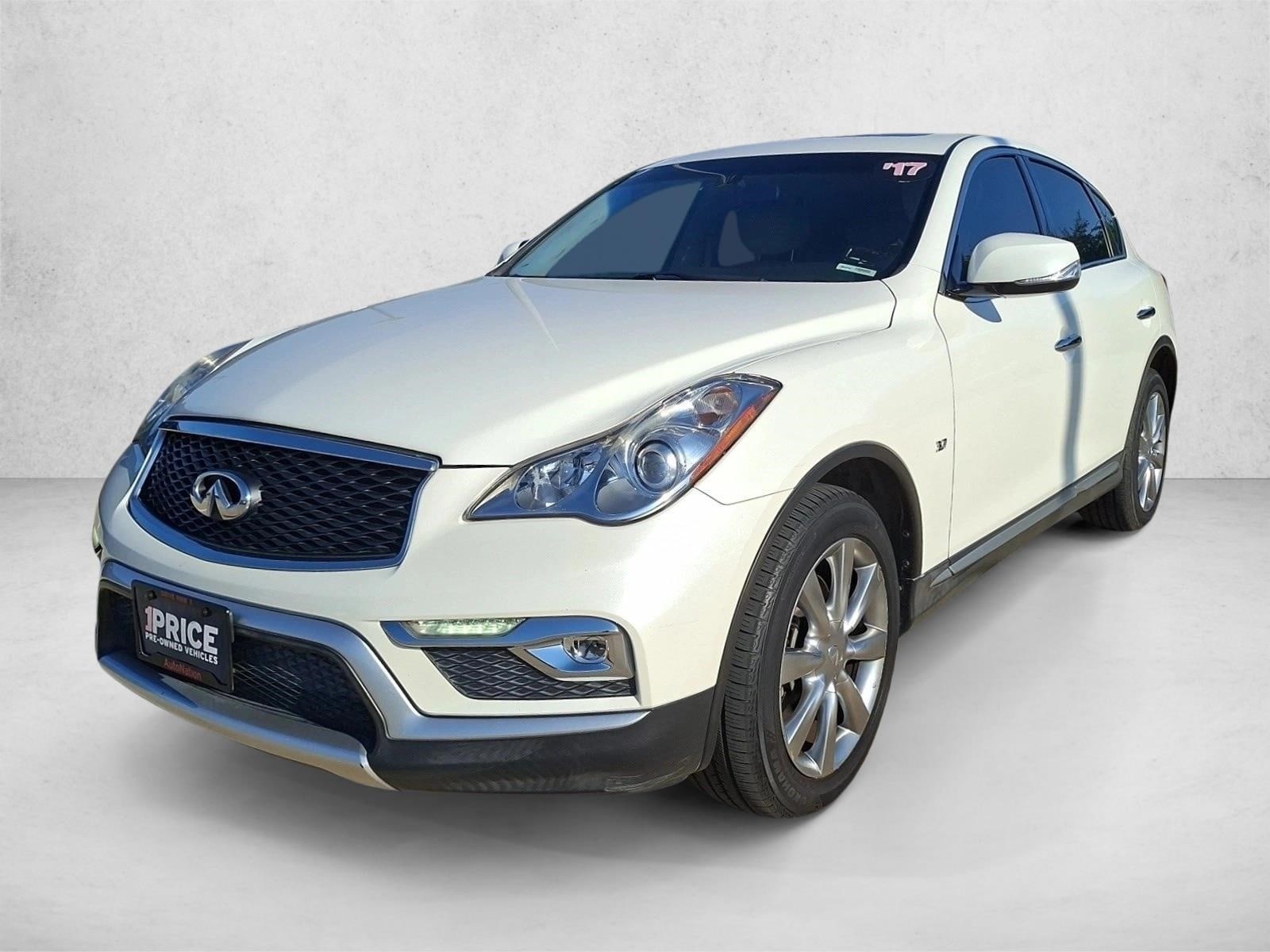 Used 2017 INFINITI QX50 Base with VIN JN1BJ0RP1HM385579 for sale in Katy, TX