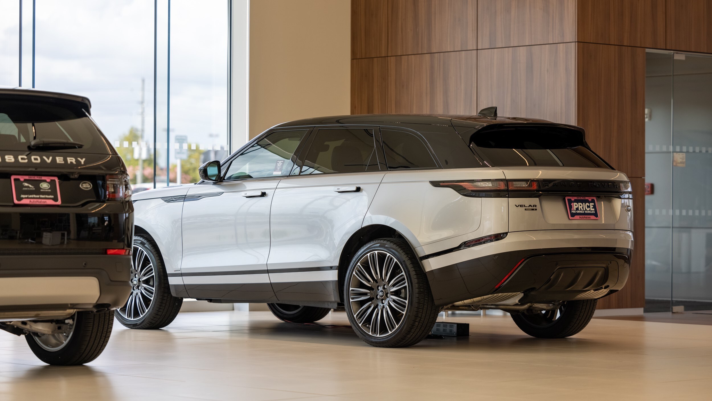 Find out about financing at Land Rover West Houston Exterior view of Land Rover West Houston