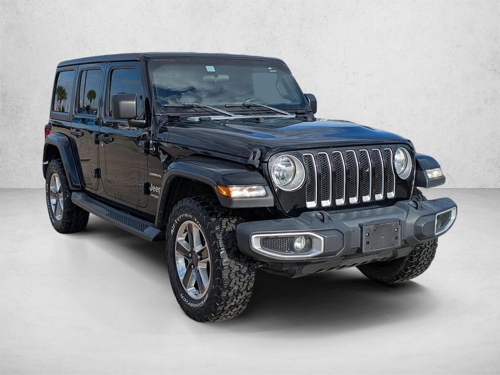 Used 2019 Jeep Wrangler Unlimited Sahara 4x4 SUV