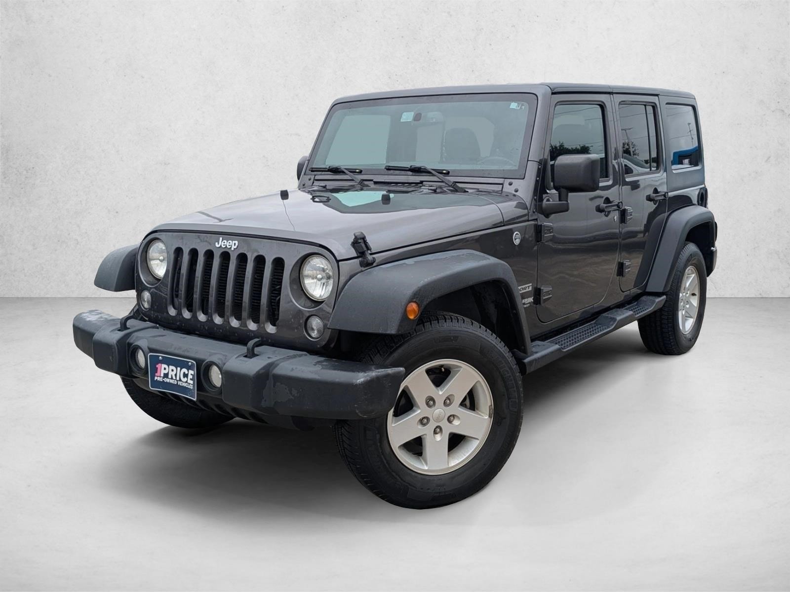 Pre-Owned 2018 Jeep Wrangler JK Unlimited Sport 4x4