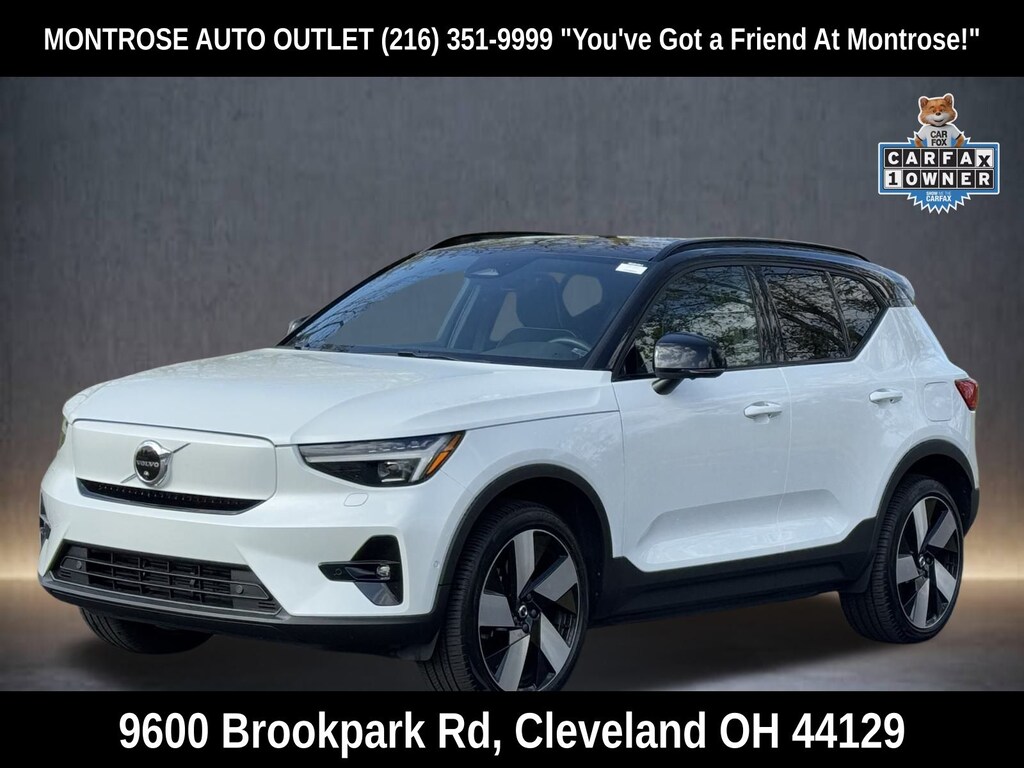 Certified 2023 Volvo XC40 Recharge Pure Electric Ultimate SUV