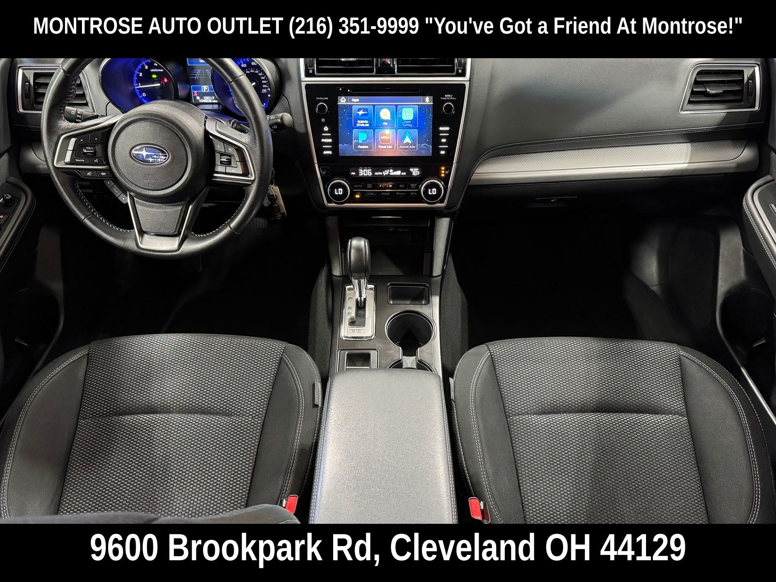 Used 2019 Subaru Outback Premium with VIN 4S4BSAFC7K3280894 for sale in Cleveland, OH