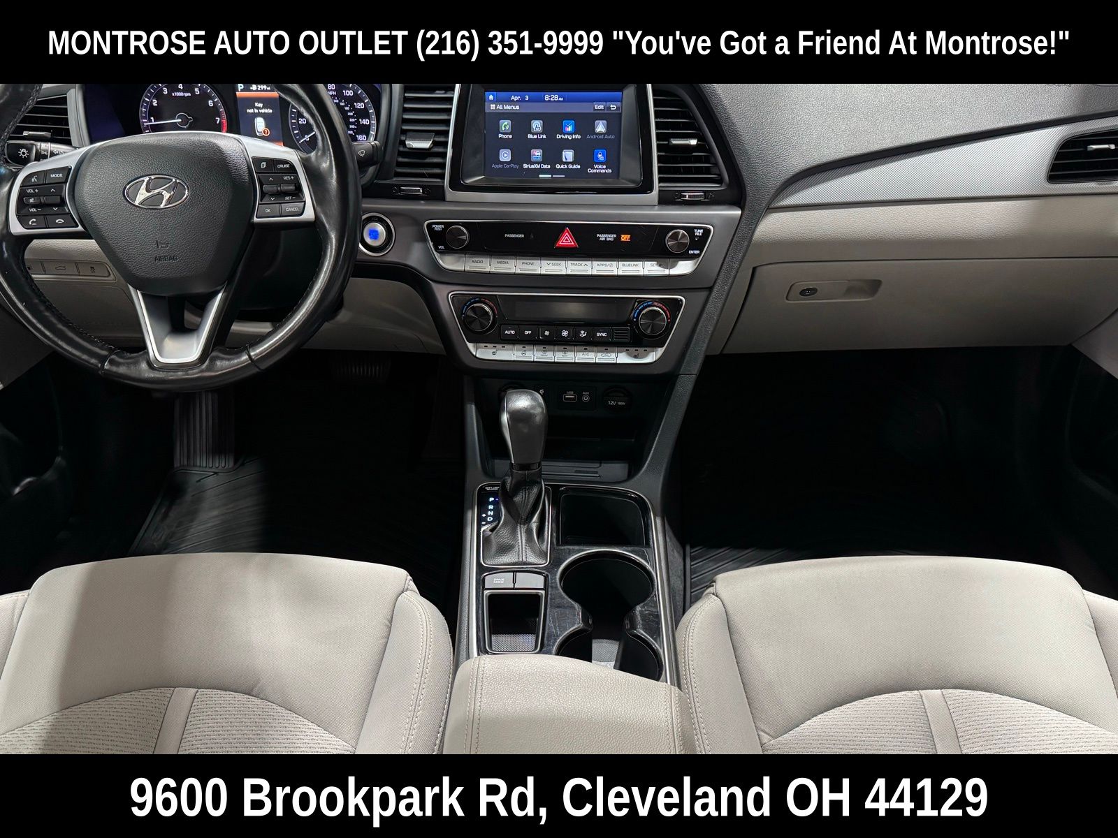 Used 2019 Hyundai Sonata SEL with VIN 5NPE34AF8KH792931 for sale in Cleveland, OH