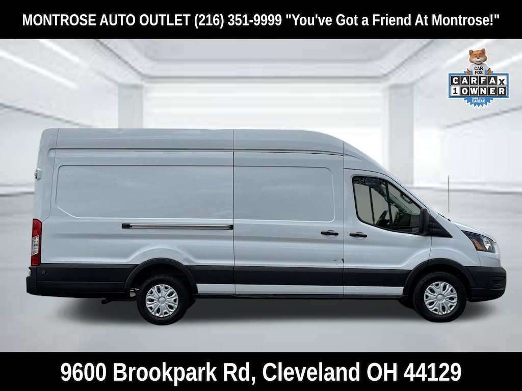 Used 2021 Ford Transit-350 Cargo Base Van High Roof Ext. Van