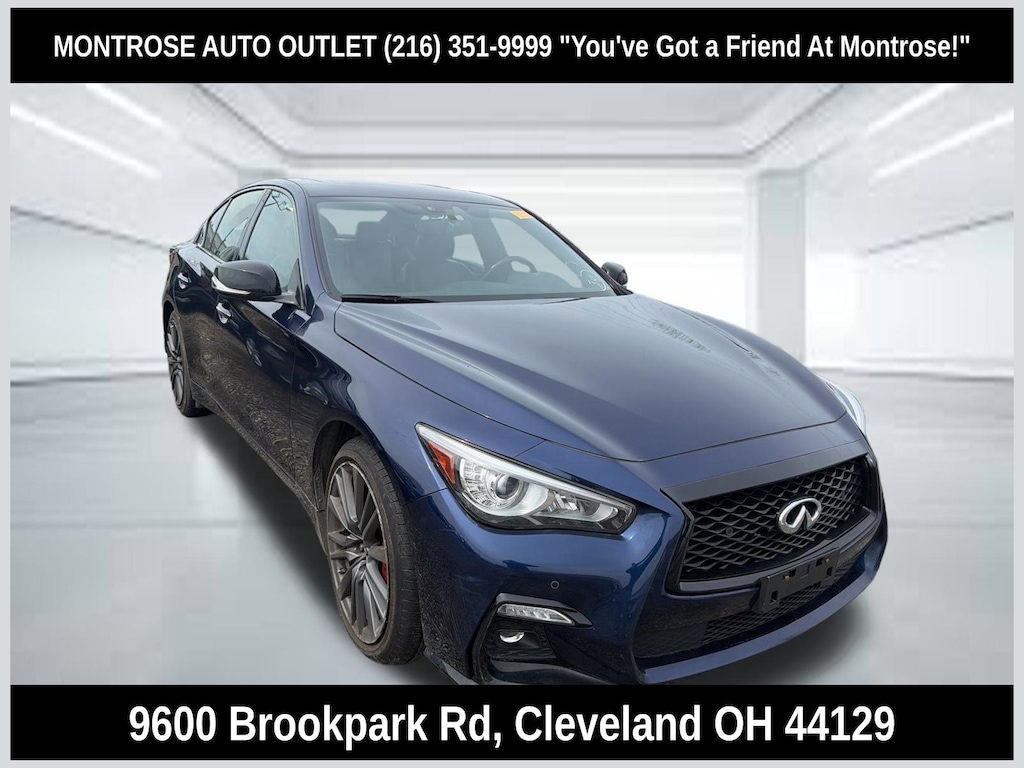 Used 2021 INFINITI Q50 3.0t RED SPORT 400 Sedan