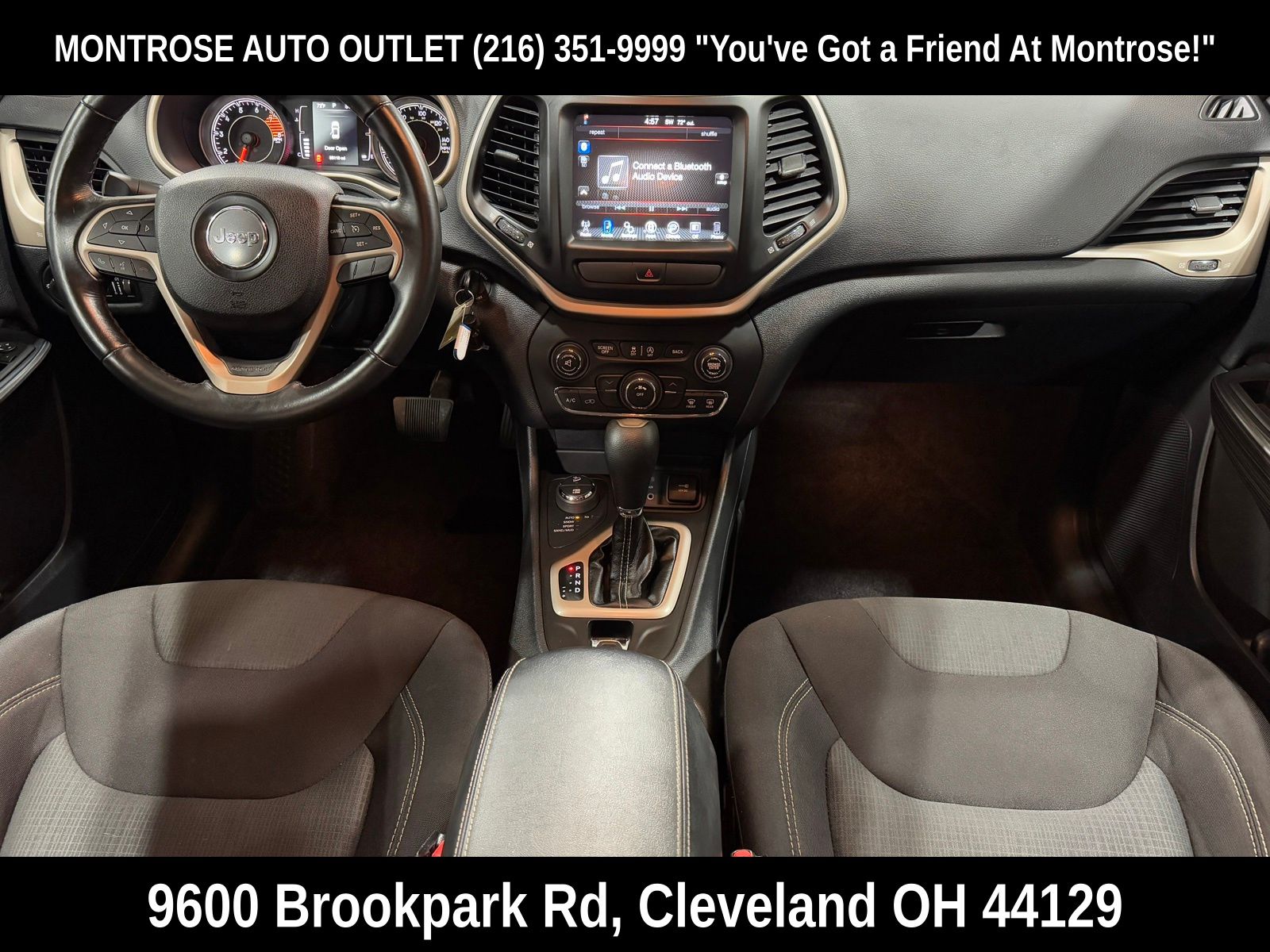 Used 2016 Jeep Cherokee Latitude with VIN 1C4PJMCS8GW211101 for sale in Cleveland, OH