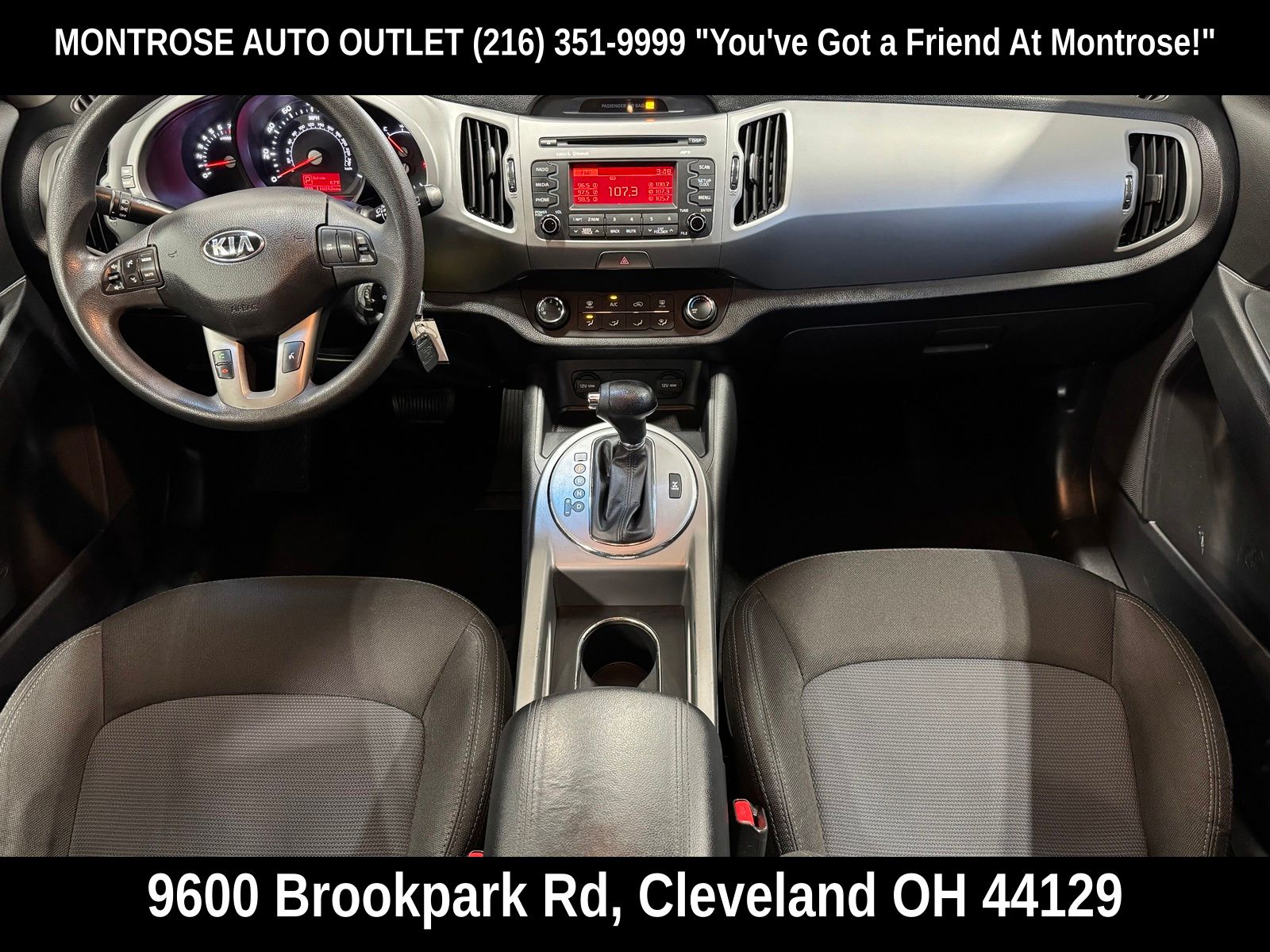 Used 2015 Kia Sportage LX with VIN KNDPBCAC2F7722928 for sale in Cleveland, OH