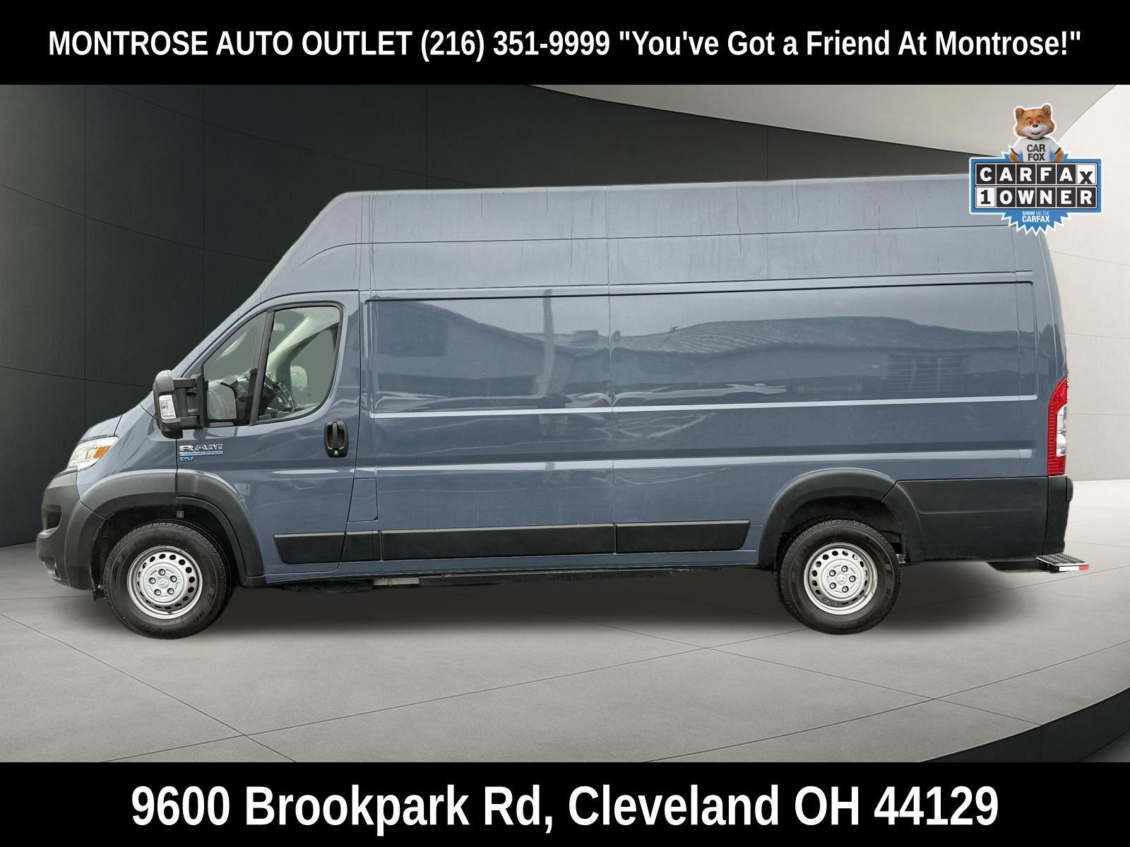 Used 2024 RAM ProMaster EV Delivery Van Base with VIN 3C6MRWAZ2RE131904 for sale in Cleveland, OH