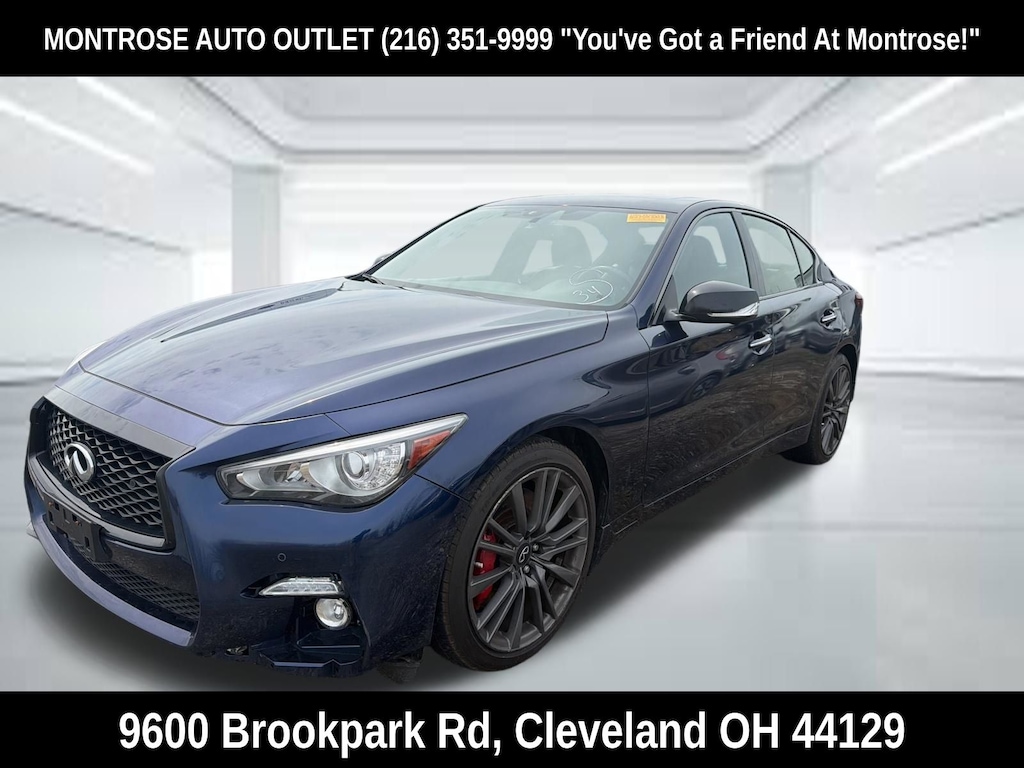 Used 2021 INFINITI Q50 3.0t RED SPORT 400 Sedan