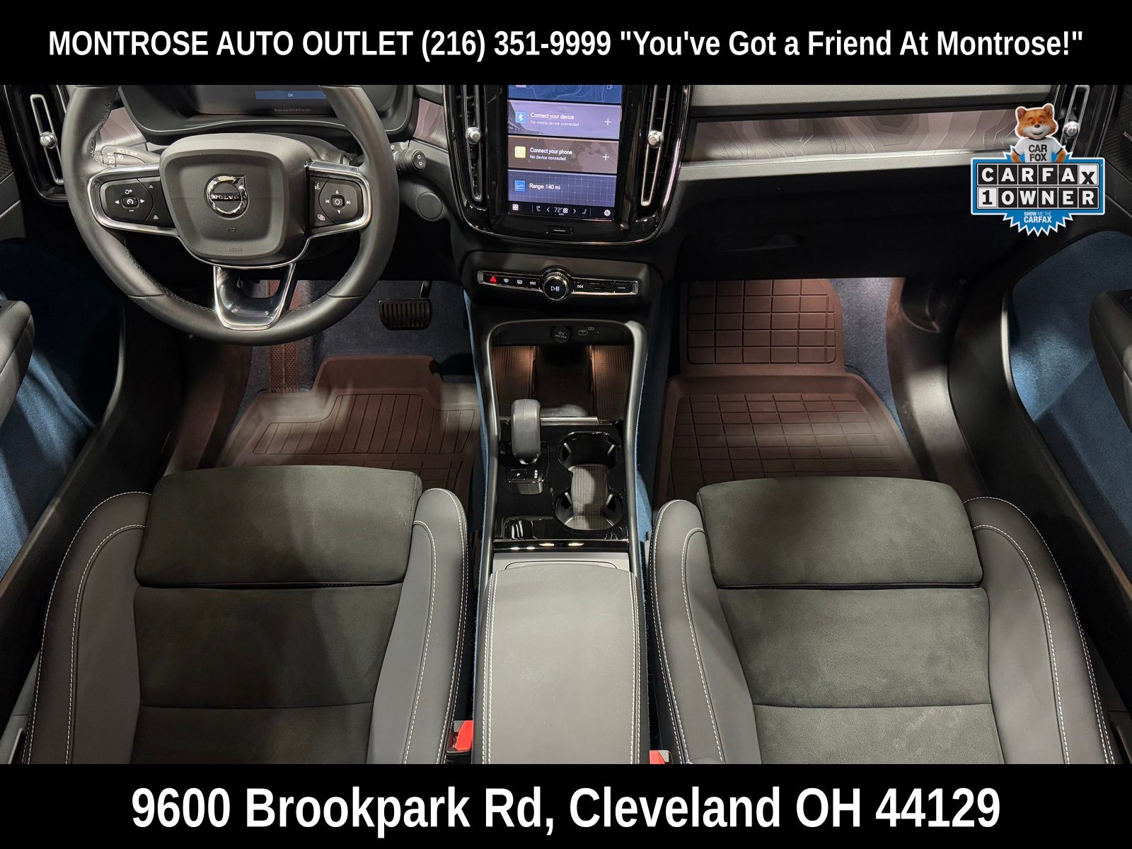 Certified 2023 Volvo XC40 Ultimate with VIN YV4ED3UM8P2092401 for sale in Cleveland, OH