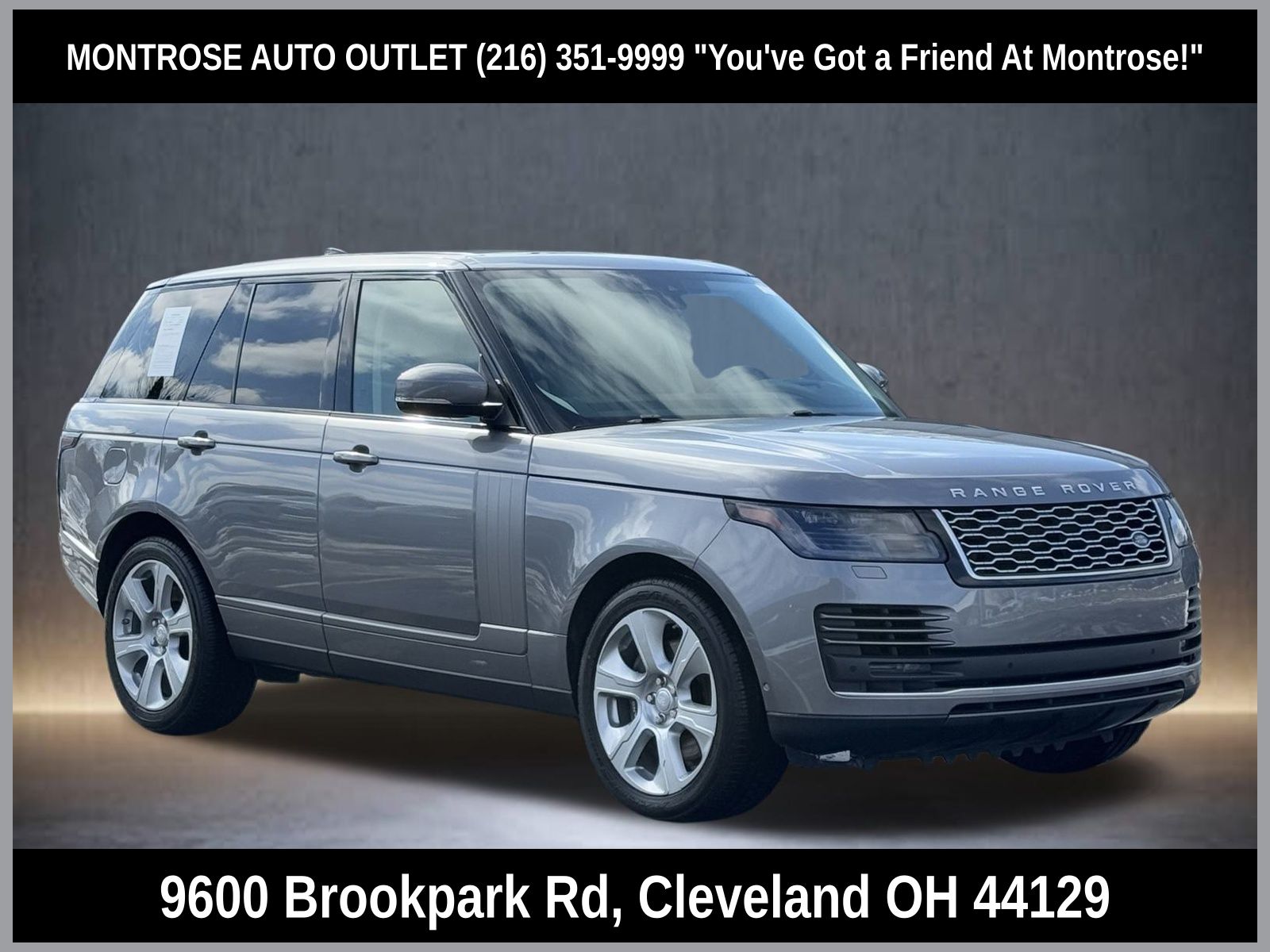 2020 Land Rover Range Rover HSE