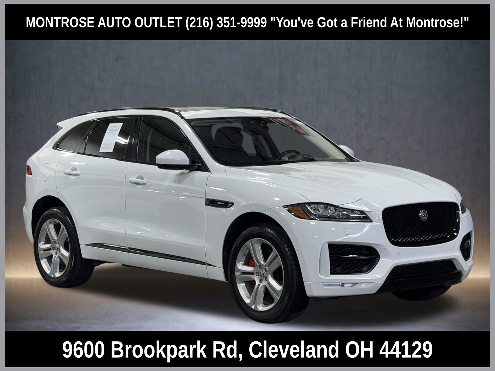 2018 Jaguar F-PACE R-Sport