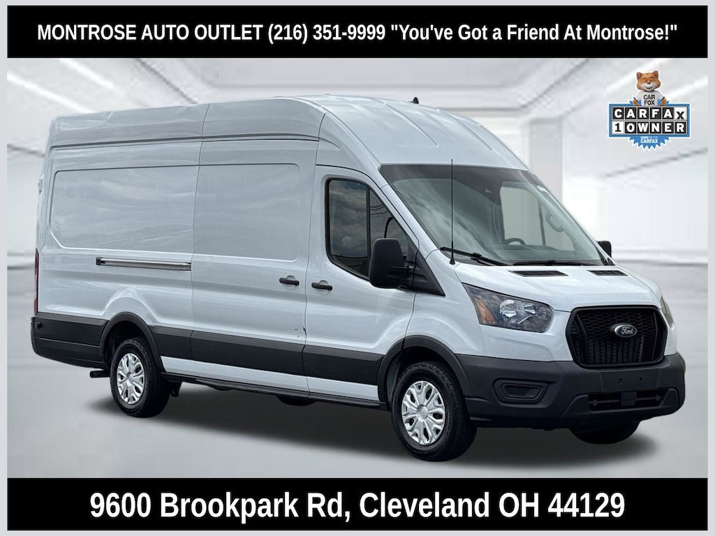 Used 2021 Ford Transit-350 Cargo Base Van High Roof Ext. Van