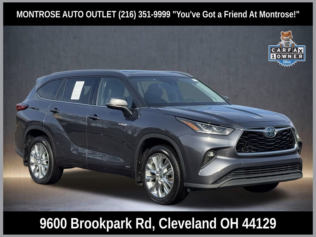 Used 2020 Toyota Highlander Hybrid Limited SUV