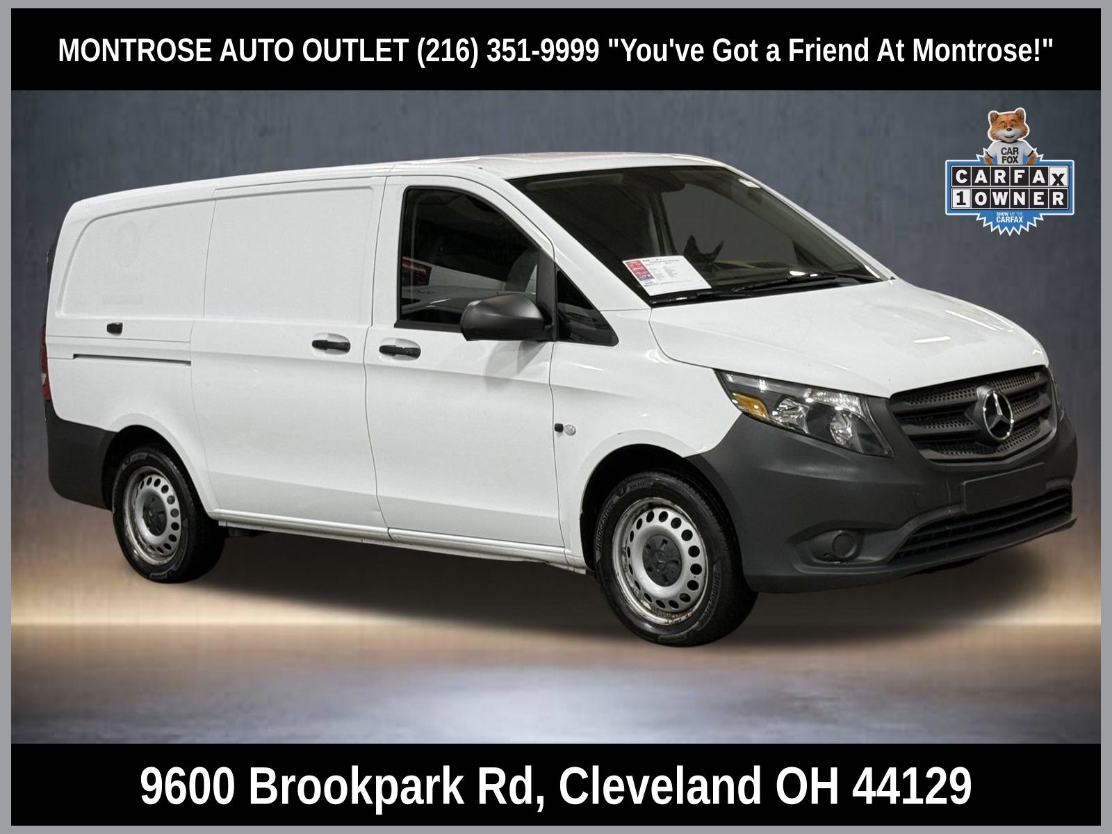 2019 Mercedes-Benz Metris Cargo Van Base