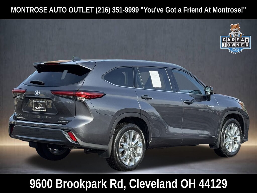 Used 2020 Toyota Highlander Hybrid Limited SUV