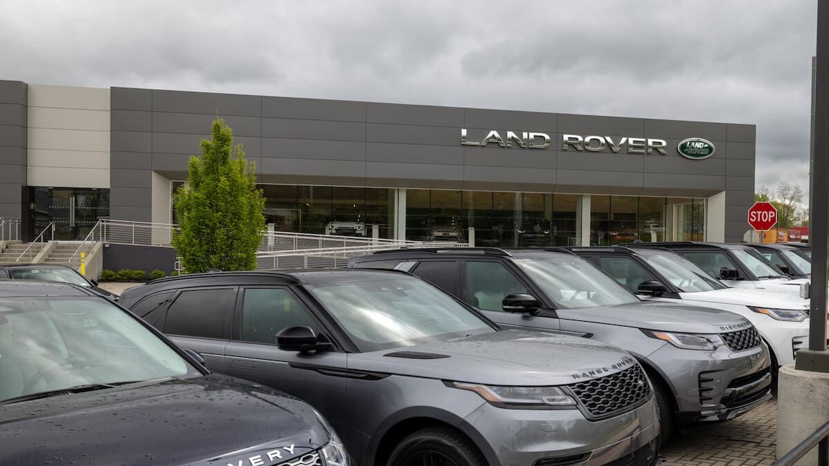 Exterior view of Land Rover White Plains