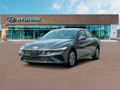 2025 Hyundai Elantra Hybrid Blue Sedan