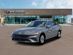 2026 Hyundai Elantra Hybrid Blue Sedan