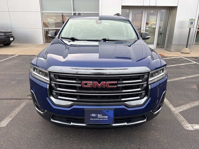 Used 2023 GMC Acadia AT4 with VIN 1GKKNLLS5PZ212752 for sale in Antigo, WI