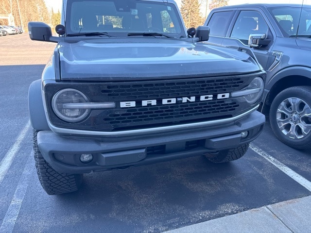 Certified 2022 Ford Bronco 4-Door Wildtrak with VIN 1FMEE5DP6NLB29633 for sale in Antigo, WI