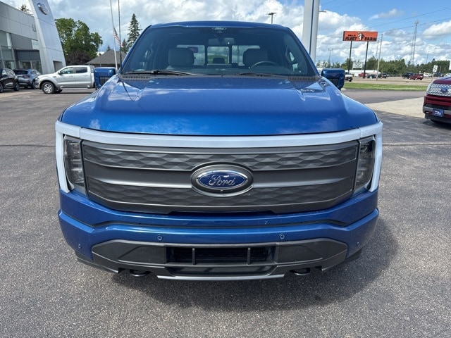 Certified 2022 Ford F-150 Lightning Lariat with VIN 1FT6W1EV2NWG01112 for sale in Antigo, WI