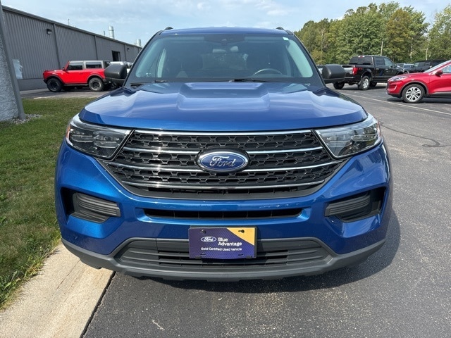 Certified 2022 Ford Explorer XLT with VIN 1FMSK8DH1NGB97336 for sale in Antigo, WI