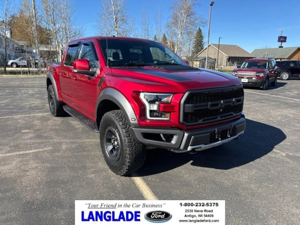 Certified 2018 Ford F-150 Raptor Truck