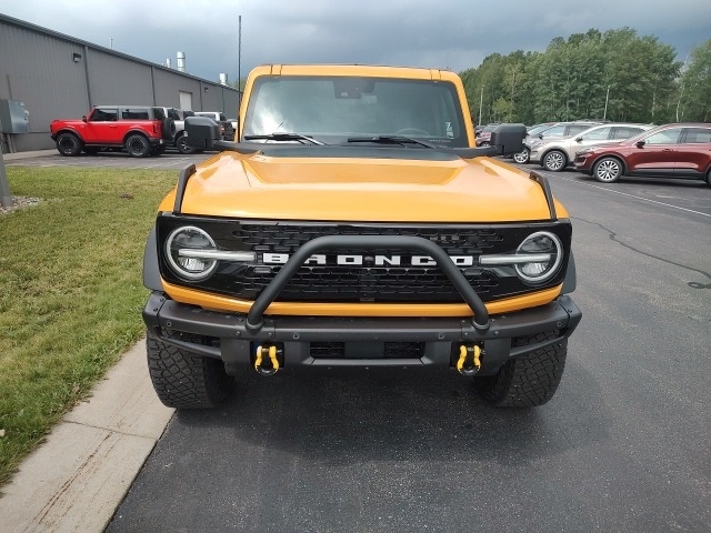 Certified 2022 Ford Bronco 4-Door Wildtrak with VIN 1FMEE5DP0NLB81470 for sale in Antigo, WI