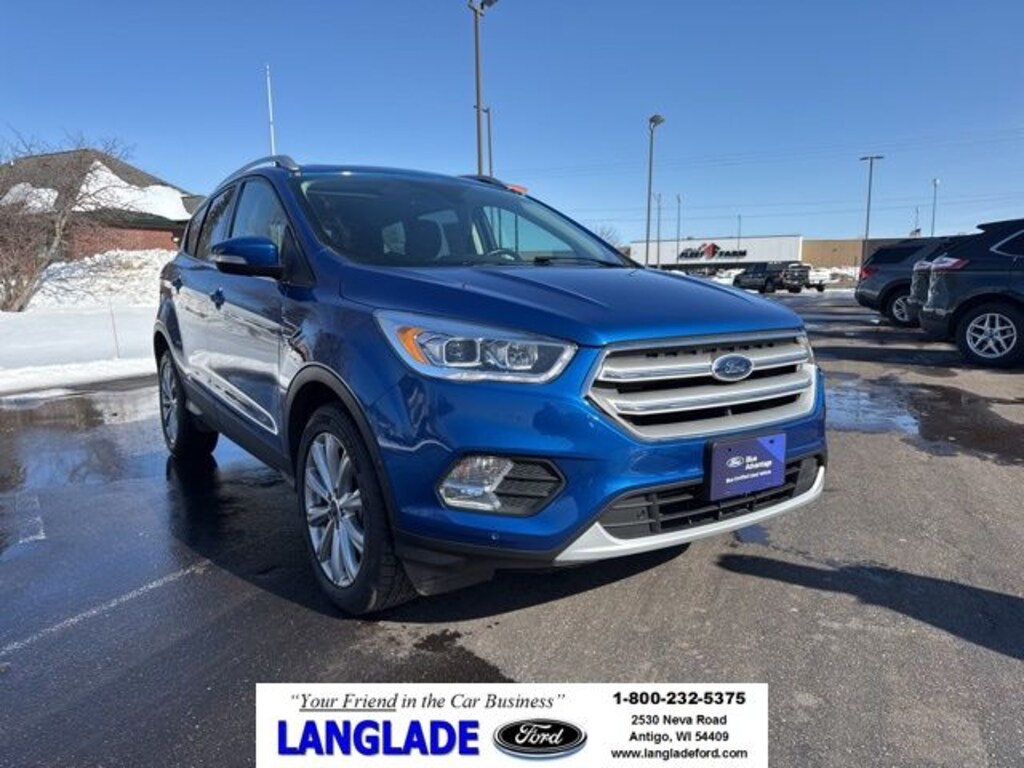 Certified 2018 Ford Escape Titanium SUV