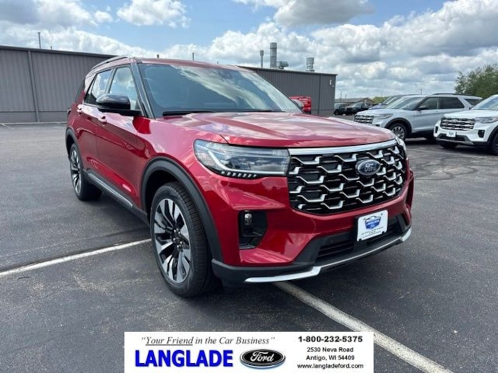 New 2026 Ford Explorer Platinum SUV