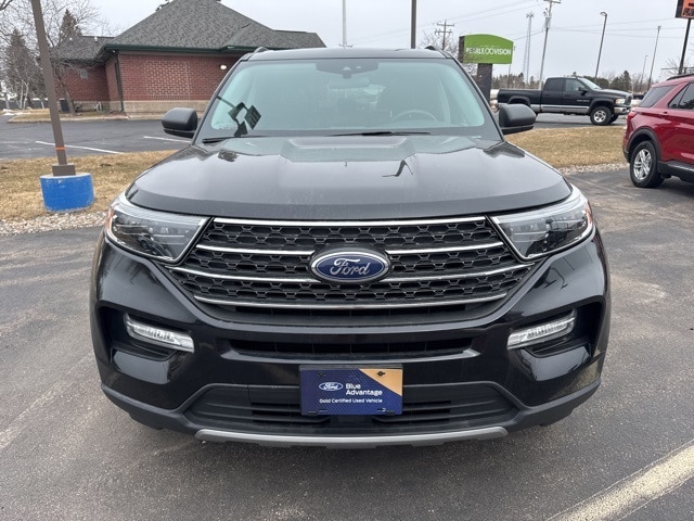 Certified 2022 Ford Explorer XLT with VIN 1FMSK8DH3NGA57501 for sale in Antigo, WI