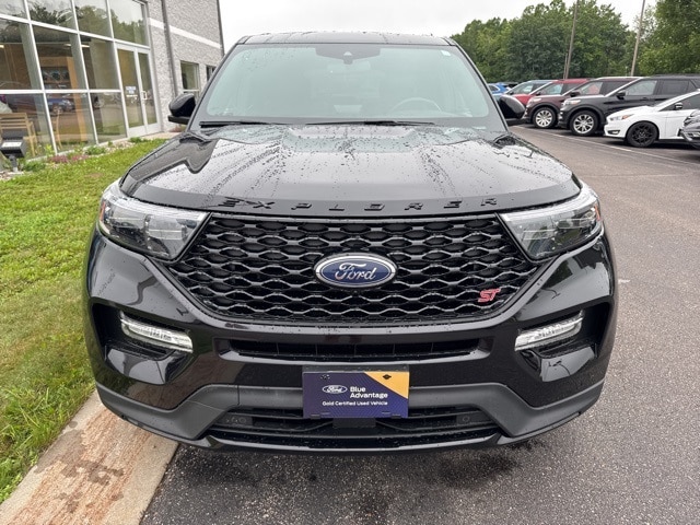 Certified 2022 Ford Explorer ST with VIN 1FM5K8GC6NGB12830 for sale in Antigo, WI