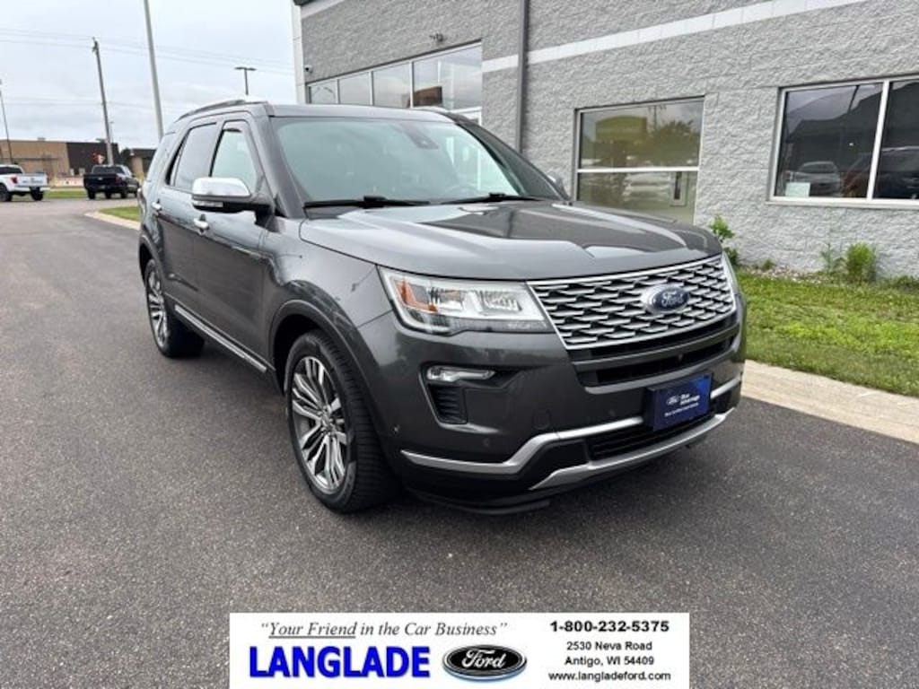 Certified 2018 Ford Explorer Platinum SUV