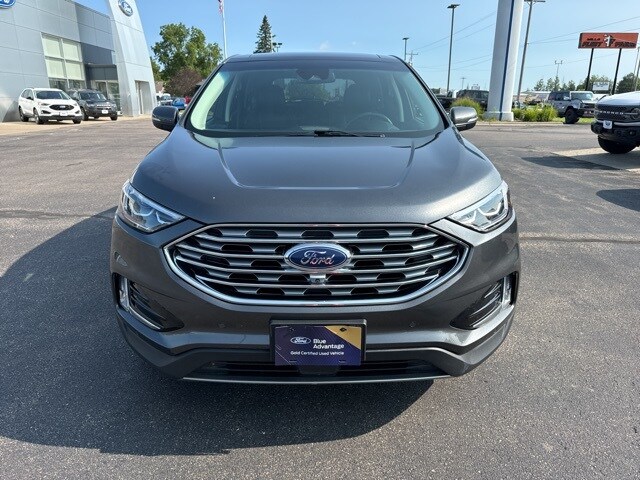 Certified 2020 Ford Edge Titanium with VIN 2FMPK4K92LBA40638 for sale in Antigo, WI