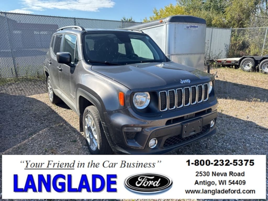 Certified 2020 Jeep Renegade Latitude SUV