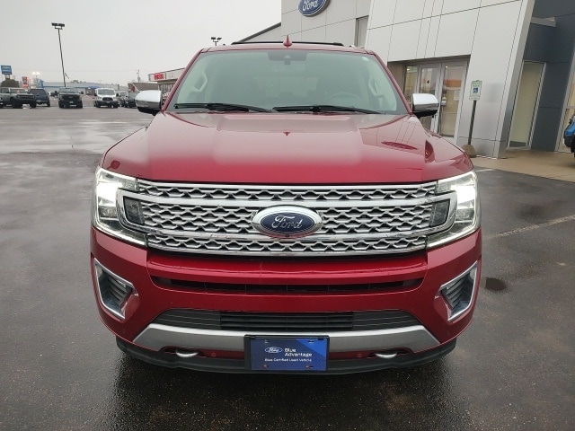 Certified 2019 Ford Expedition Platinum with VIN 1FMJU1MT8KEA11686 for sale in Antigo, WI