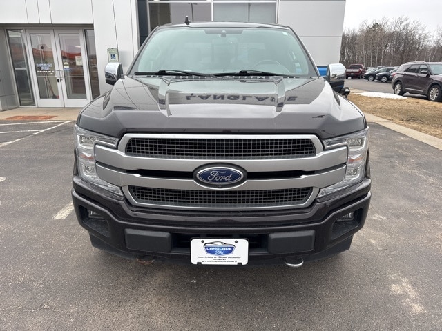 Used 2018 Ford F-150 Platinum with VIN 1FTEW1EG7JFB40142 for sale in Antigo, WI